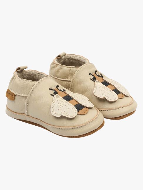 Mikk-Line Leather Tøfler, Bees