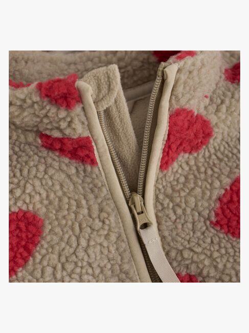 CeLaVi Teddy Fleecejakke, Cayenne