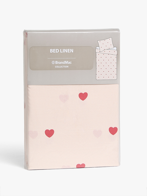 BrandMac Sengesett 140x200, Hearts