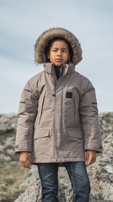 Didriksons Sylvin Vinterjakke, Ash Brown