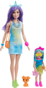 Barbie Color Reveal Lekesett Tie Dye Fashion Maker