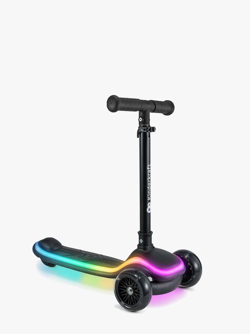 Kinderkraft Raket Sammenleggbar 3-hjuls Sparkesykkel, Svart