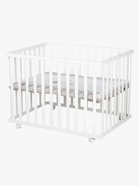 Roba Lekegrind med Hjul, Indian Bears White