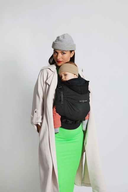 Love Radius HoodieCarrier 2 Bæresele, Black Forest