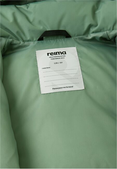 Reima Paimio Puffjakke, Green Clay
