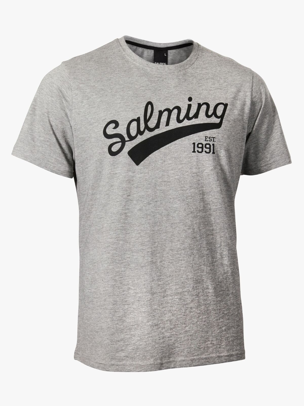 Salming Logo Tee JR T-skjorte, Grey