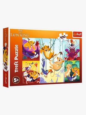 Trefl Lejonkungen Puslespill 100 Brikker