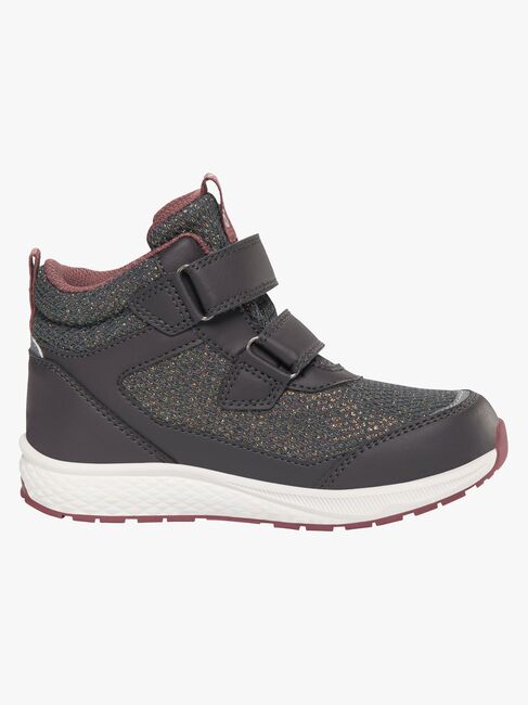 Viking Bouncy Glitter Mid 2V GTX Sneakers, Charcoal
