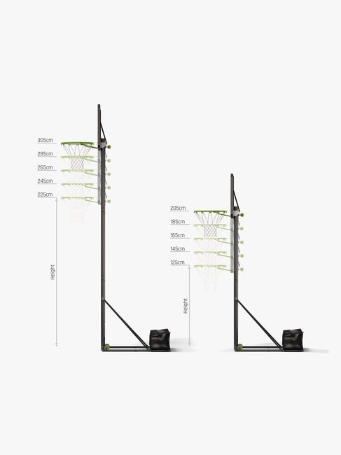 EXIT NovaStar Justerbar Høyde Basketballkurv