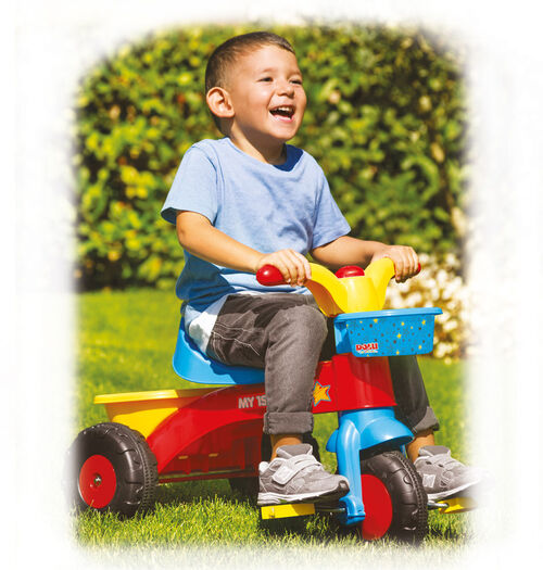 DOLU Trehjulssykkel Med Håndtak