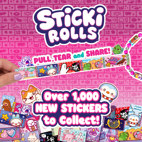 Sticki Rolls Rolluxe Sticker Studio Hobbysett