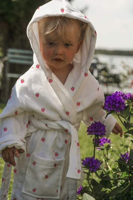 Lindberg Havsbris Badekåpe, White/Pink