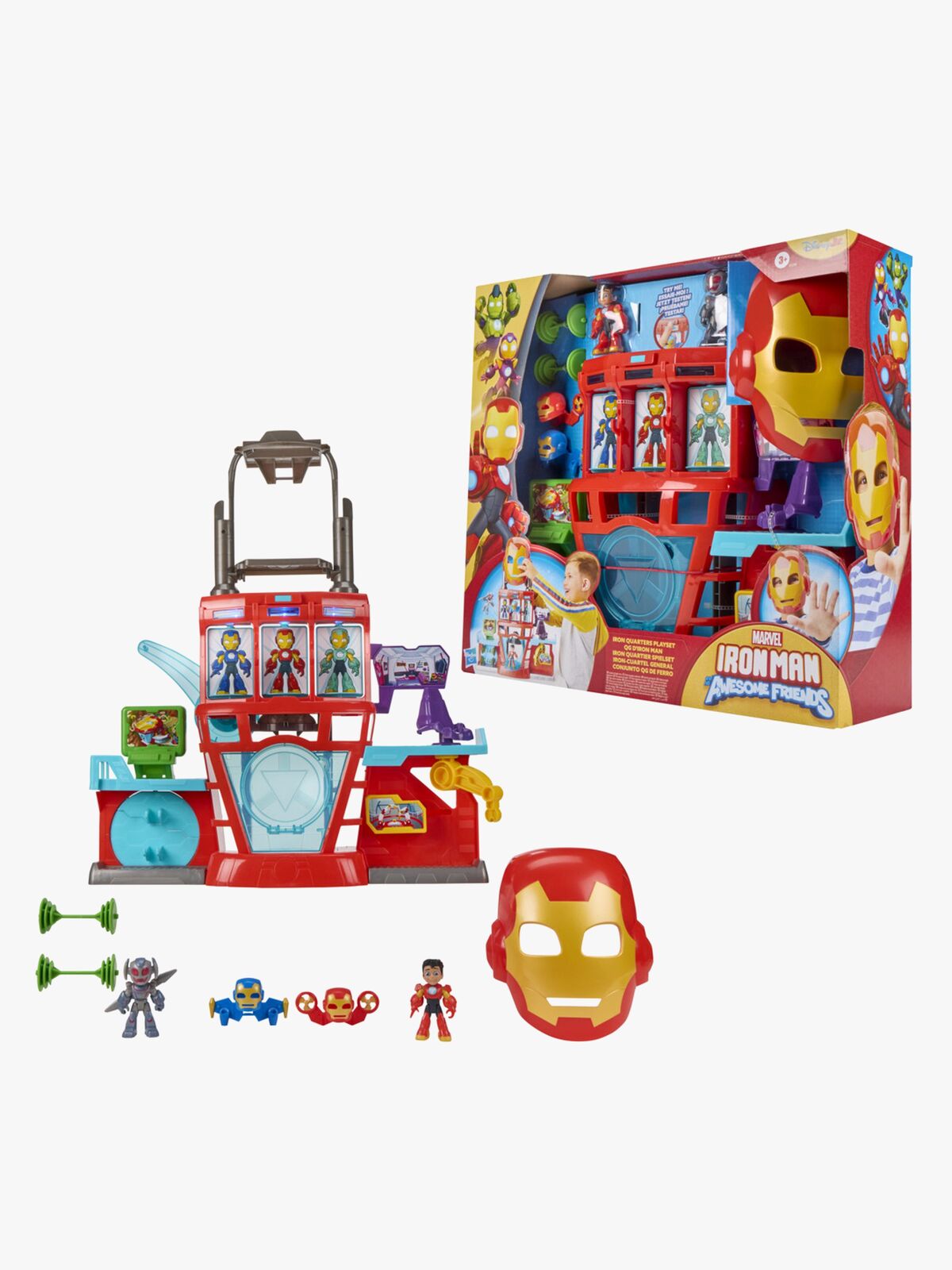 Iron Man and His Awesome Friends Marvel 2-i-1 Lekesett