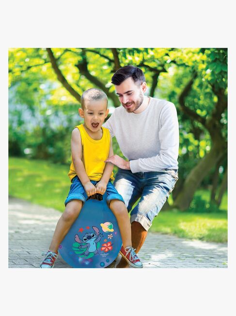 Disney Stitch Hoppeball med Lyseffekter 45 cm