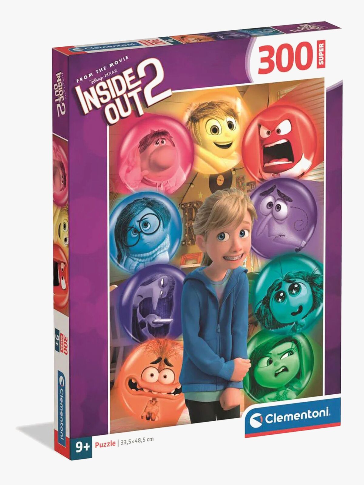 Clementoni Disney Inside Out Puslespill 300 Brikker