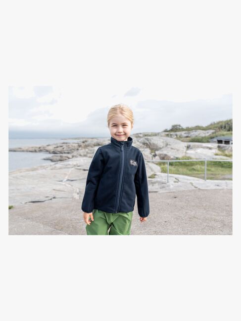 Didriksons Muskot  Vindtett Vindfleecejakke, Dark Night Blue