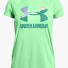Under Armour Big Logo Tee Solid SS Treningsgenser, Green Typhoon