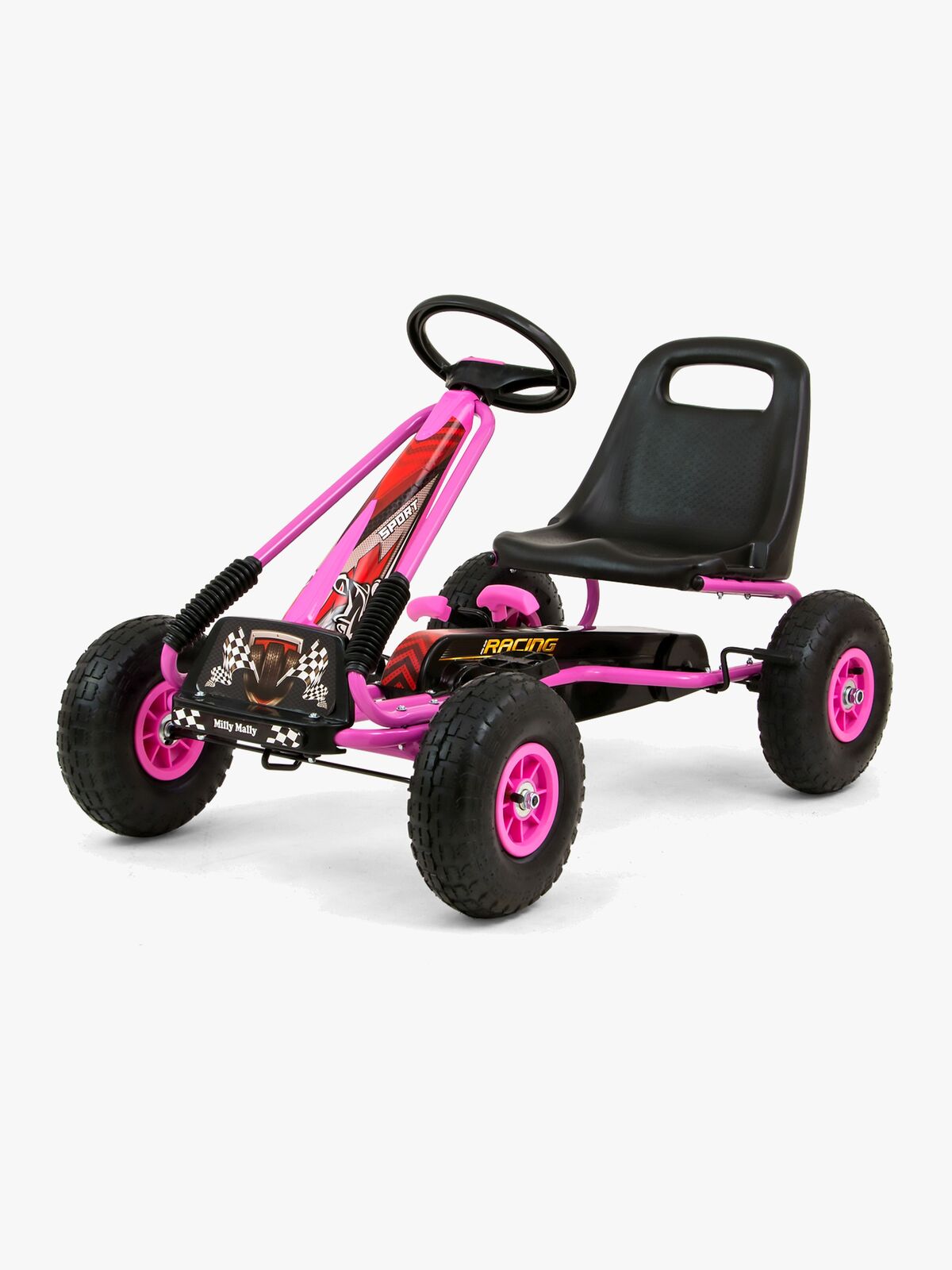 Milly Mally Pedal-gokart Thor, Rosa
