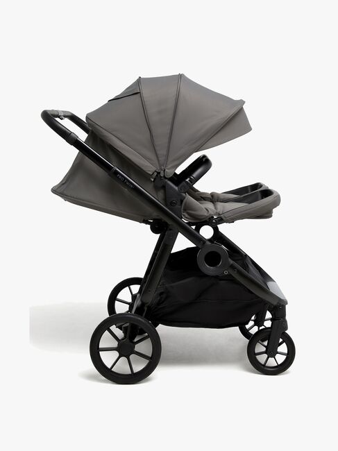 Beemoo Pro Twin 2 Søskenvogn, Mocha Grey