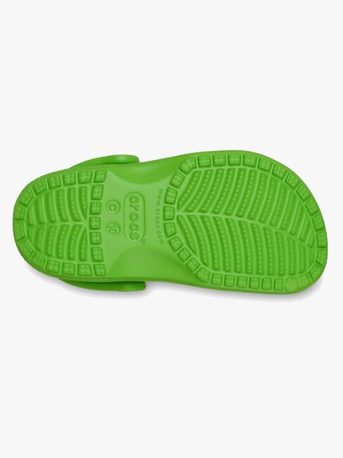 Crocs Classic Kids Tøfler, Grønn
