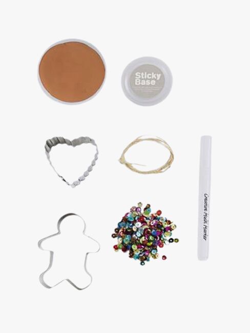 Creativ Company DIY Hobbysett Lufttørkende Leire Pepperkakefigurer