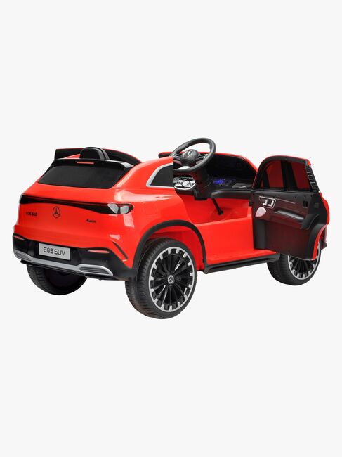 Mercedes-Benz EQS SUV Elbil, Rød