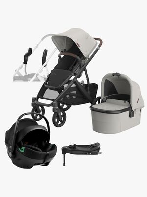 UPPAbaby Vista V3 Duovogn inkl. Axkid GOKID Babybilstol & Base, Savannah