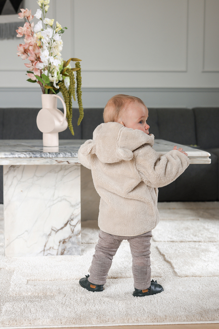 Mikk-Line Leggings Barn Merinoull, Melange Denver