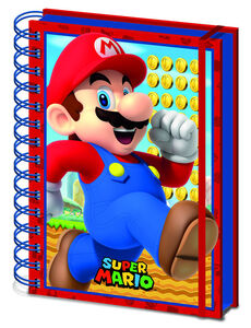 Super Mario Skrivebok A5