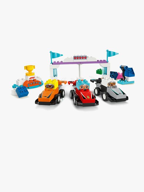 LEGO DUPLO Town 10445 F1 Team med racerbiler og sjåfører