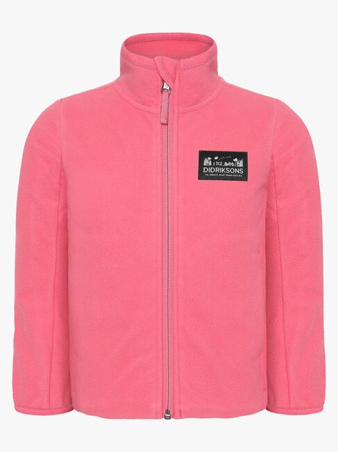 Didriksons Muskot  Vindtett Vindfleecejakke, Dusty Azalea