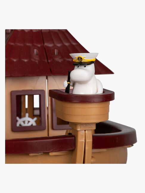 Mummitrollet Haffsårkestern Båt med 1 Figurer