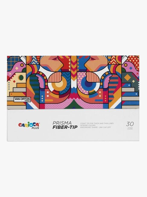 Carioca Prisma Fiberpenner 30-Pakk
