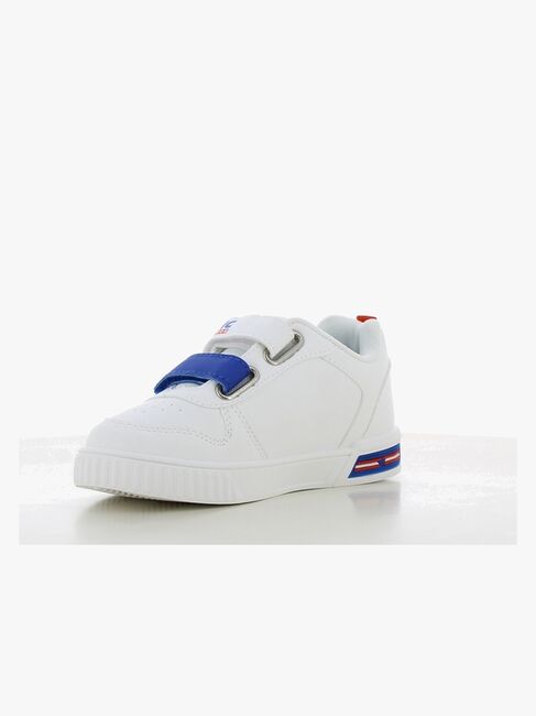 Sonic  Blinkende Sneakers, White/Cobalt Blue