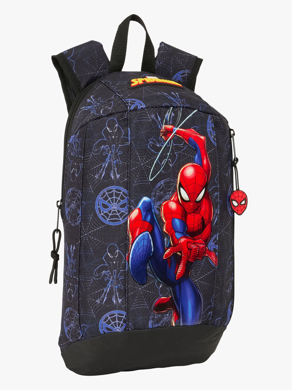 Marvel Spider-Man Mini Ryggsekk 8,5L Attack, Svart/Blå