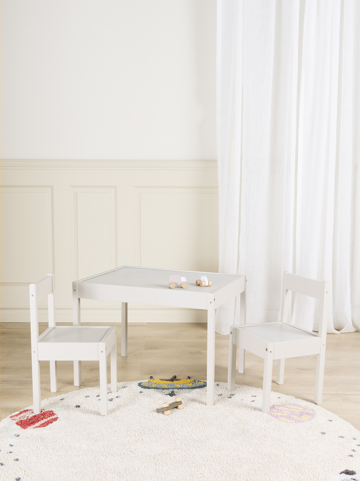 Alice & Fox BIANCA Bord og Stoler, Greige