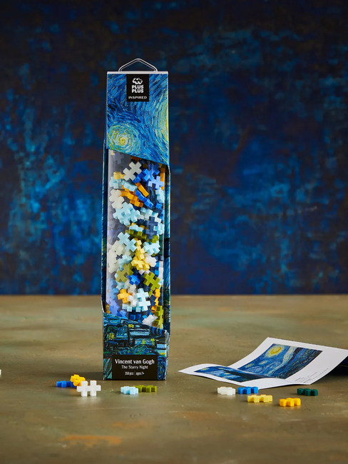 Plus Plus Byggesett Inspired Van Gogh Starry Night