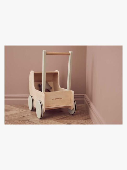 Kids Concept Dukkevogn natur
