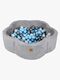 MeowBaby Aesthetic Flower Ballbasseng, Grey