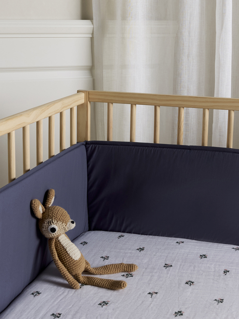 Alice & Fox MOLLY Sengekant 360 cm, Dusty Blue