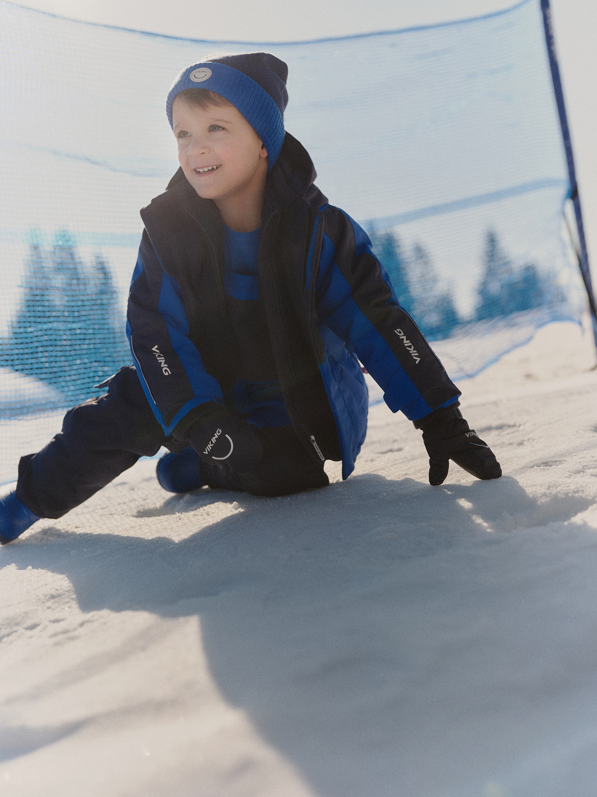 Viking Play Vinterjakke, Blå