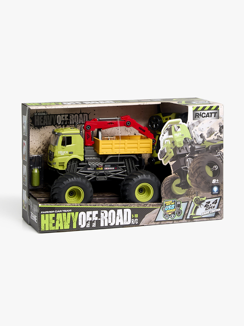 Alex's Garage Radiostyrt Heavy Off-Road Kjøretøy, Grønn