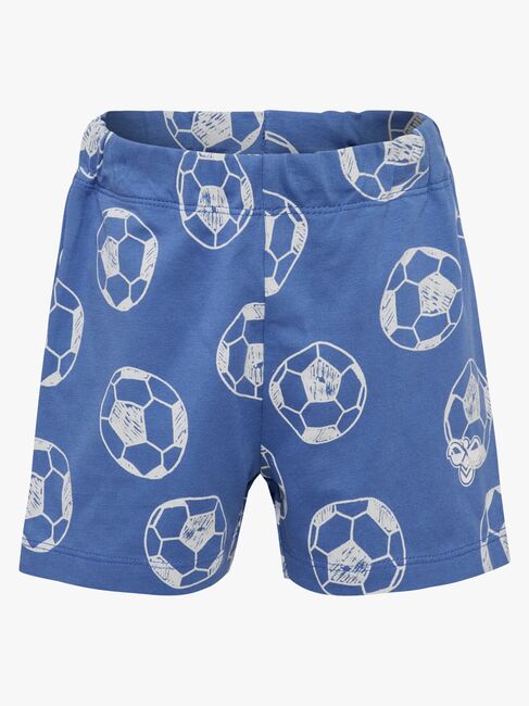 Hummel Mini Loose Shorts, Dutch Blue