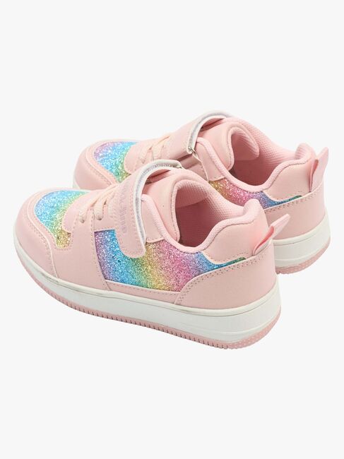 Mikk-Line Sneakers Glitter, Adobe Rose