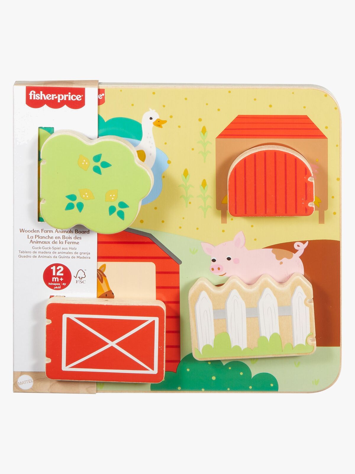 Fischer-Price Farm Animals Board Interaktiv Leke