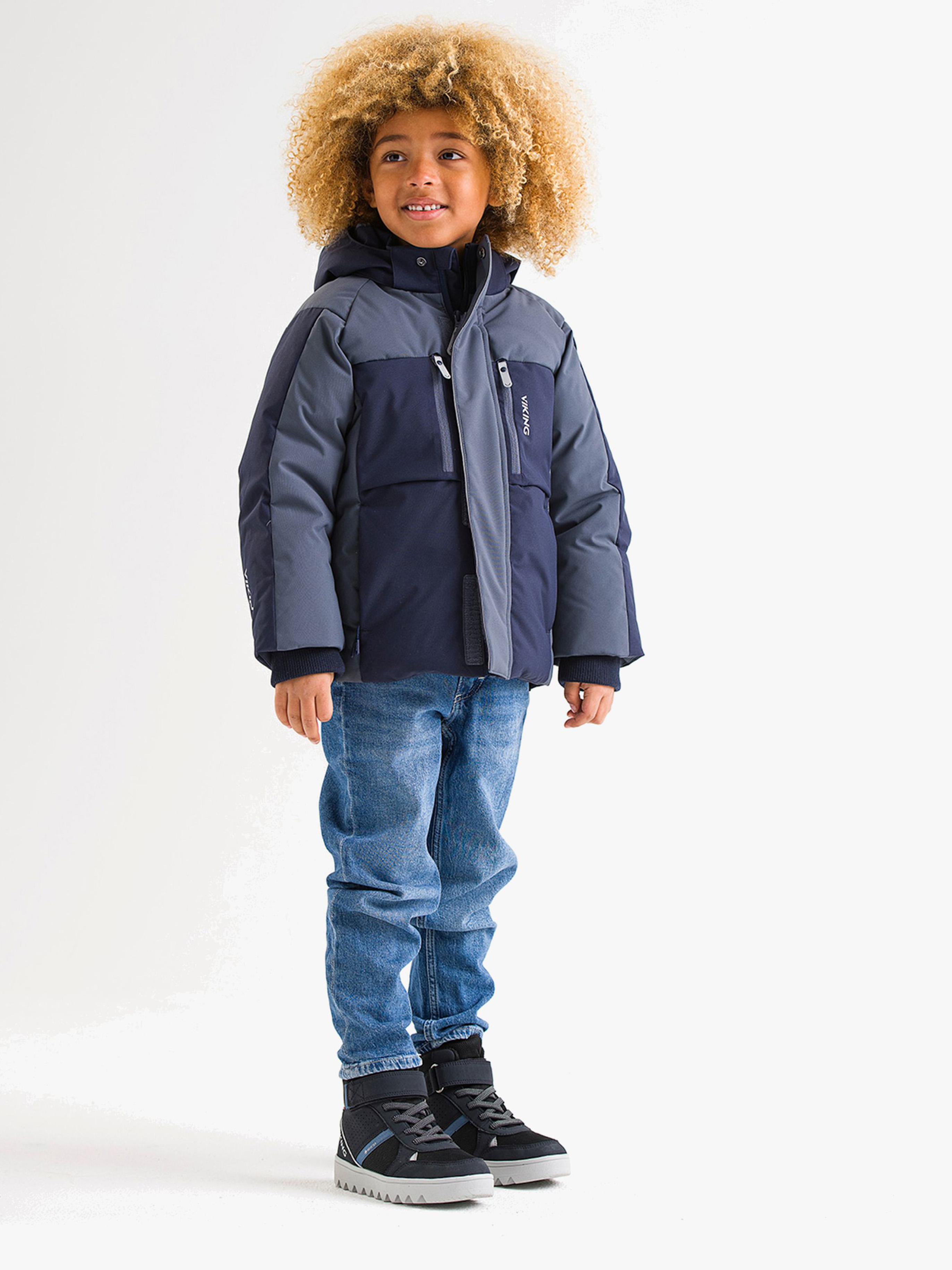 Viking Expower Vinterjakke, Navy, 122 - Vinterjakker