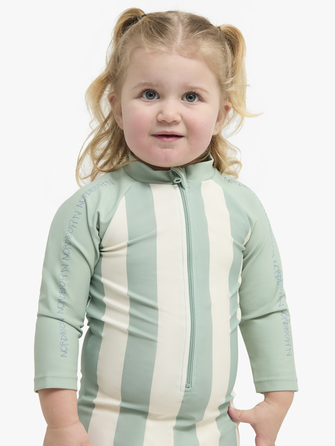 Nordbjörn Hönö UV-Drakt, Lyseblå Stripete