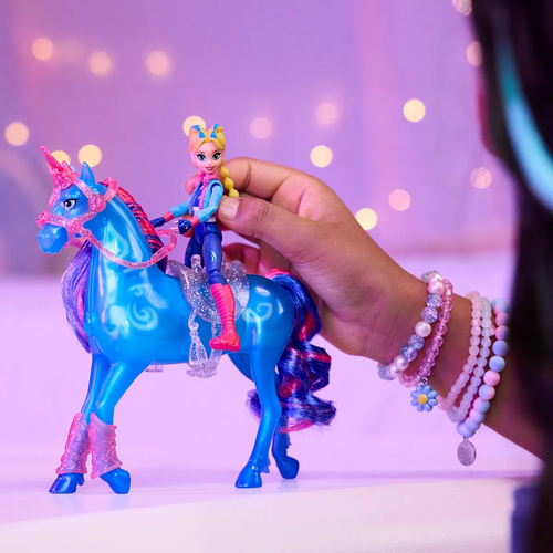 Unicorn Academy Figursett Isabel & River: Train & Glow