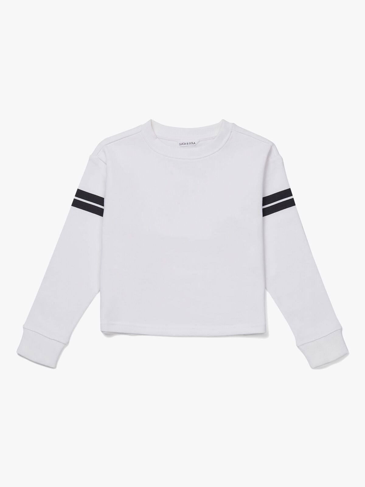 Luca & Lola Hannah Genser, White/Stripes