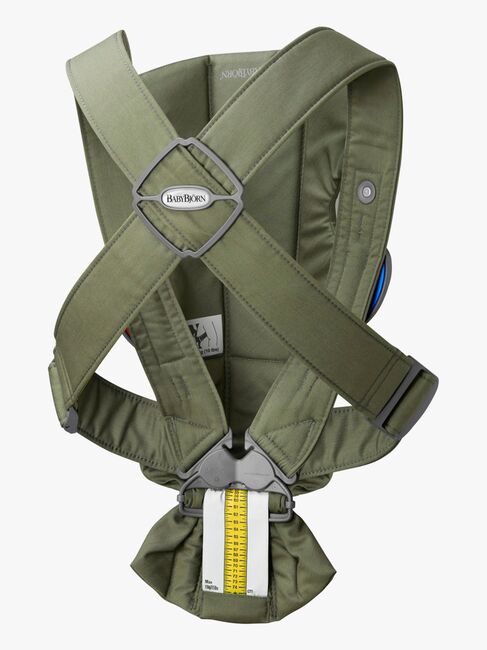 BabyBjörn Mini Bæresele Vevd, Mørkegrønn